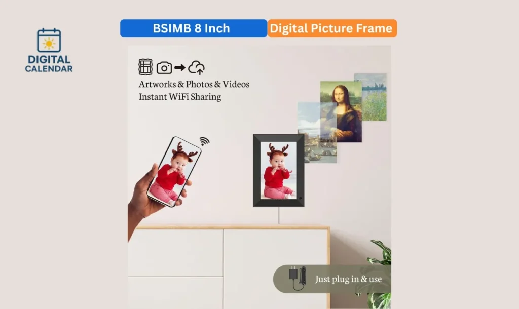 BSIMB 8 Inch Digital Picture Frame – Full Review 6 BSIMB 8 Inch Digital Picture Frame