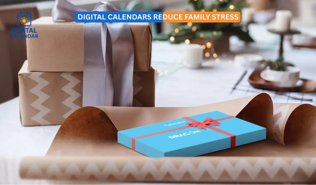 Digital Calendars Reduce Family Stress