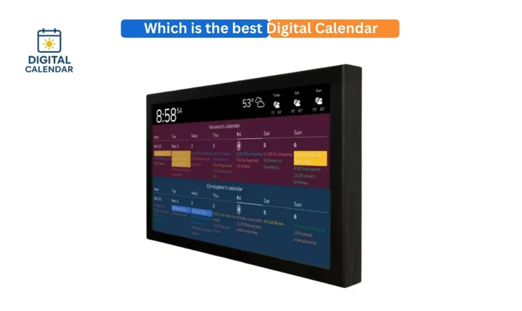 Which is the best Digital Calendar 3 best digital calendar