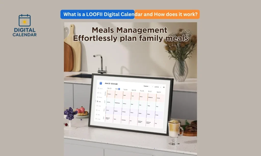 what is a LOOFII digital calendar