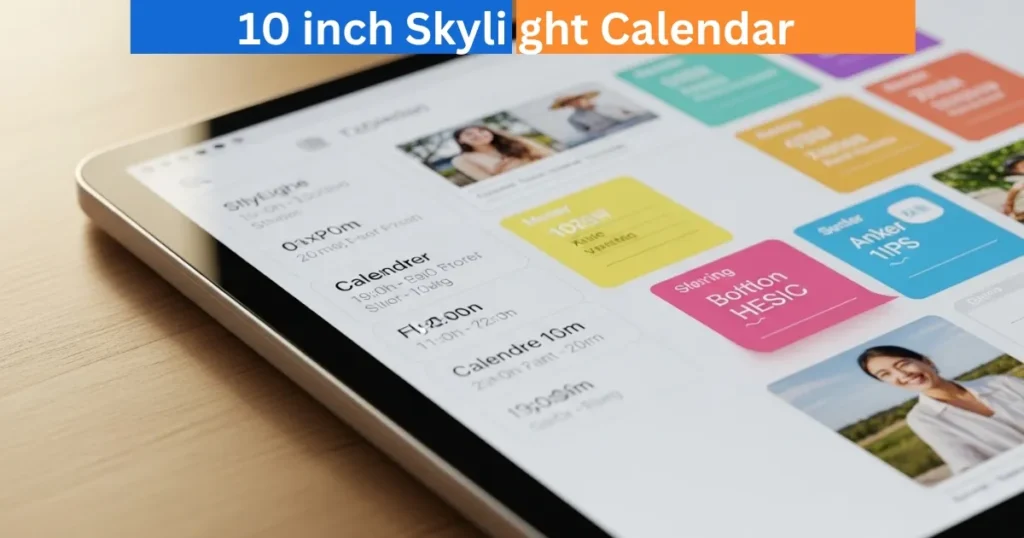 Technical Specifications for the 10-inch Skylight Calendar 2 10 inch Skylight Calendar Technical Specifications