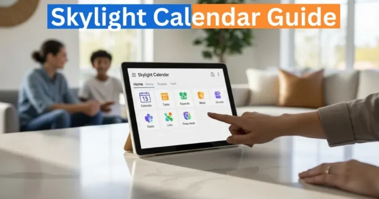 Skylight Calendar Guide: Plan Family Tasks, Meals & Rewards 5 Family Organizer Skylight