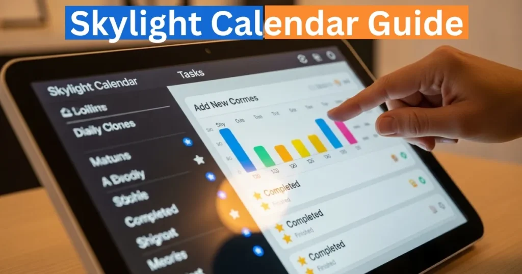 Skylight Calendar Guide: Plan Family Tasks, Meals & Rewards 2 Family Organizer Skylight