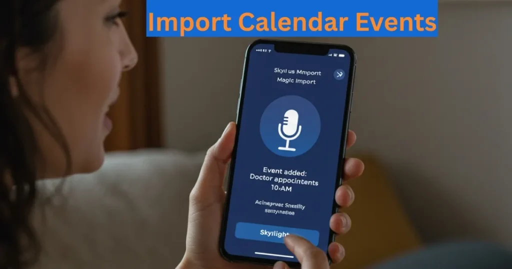 How to Use Skylight’s Magic Import to Easily Add Calendar Events 2 Import Calendar Events