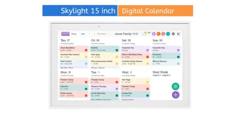 Skylight 15-inch Digital Calendar Review | Wall Planner: Buyer’s Guide 3 Skylight 15-inch