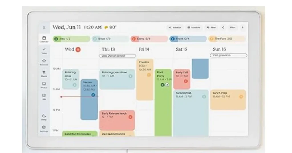 Best Digital Calendars 2025 – Organize Your Life, Home & Work Easily 3 Skylight Calendar Max 27 1