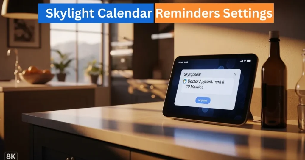 Skylight Calendar Reminders Settings: Never Miss an Event 2 Skylight Calendar Reminders