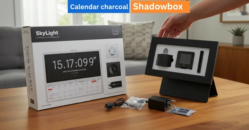 Install 15" Skylight Calendar with Charcoal Shadowbox – Step by Step Guide 1 Skylight Calendar with Charcoal Shadowbox