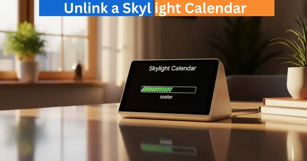 Unlink a Skylight Calendar