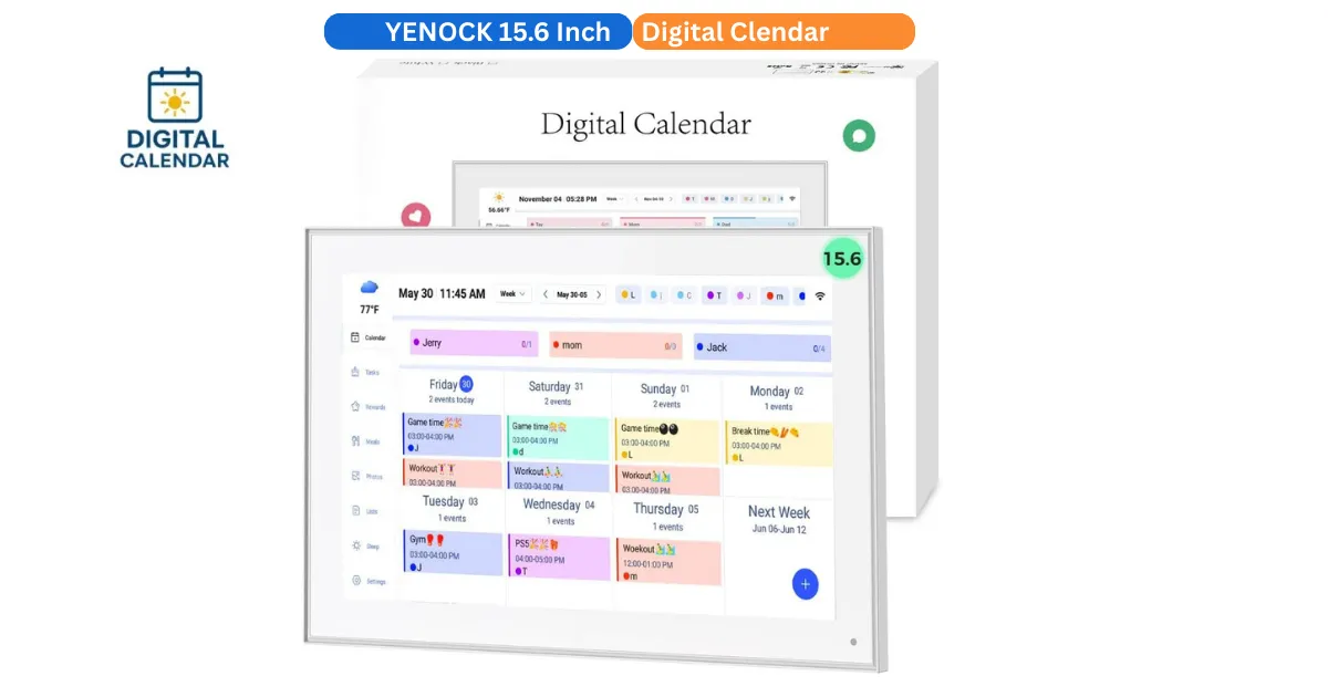 YENOCK 15.6 Inch