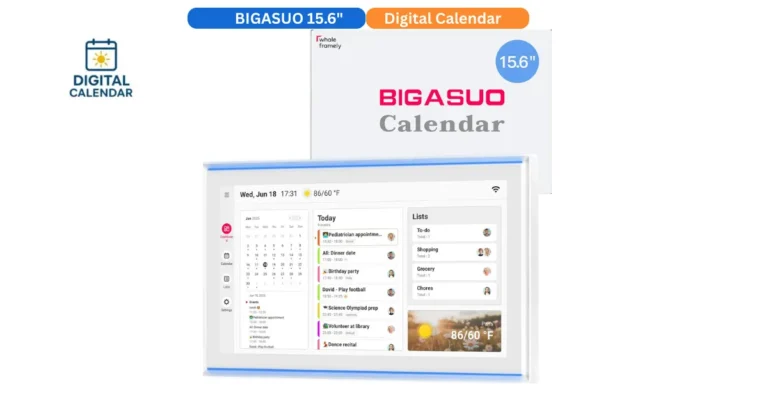 BIGASUO 15.6 Inch Smart Digital Calendar Review – My Real Experience