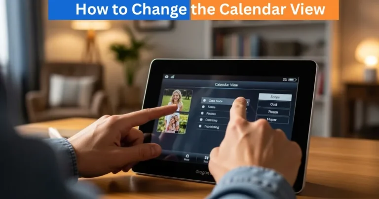 How to Change-the Calendar View