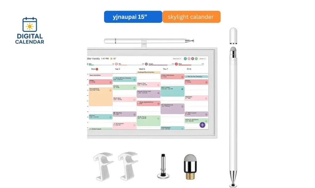 yjnaupai Stylus and Mount for Skylight 15 Inch Calendar 2 in 1 upgrade is a handy tool to have 2 YJNAUPAI Stylus