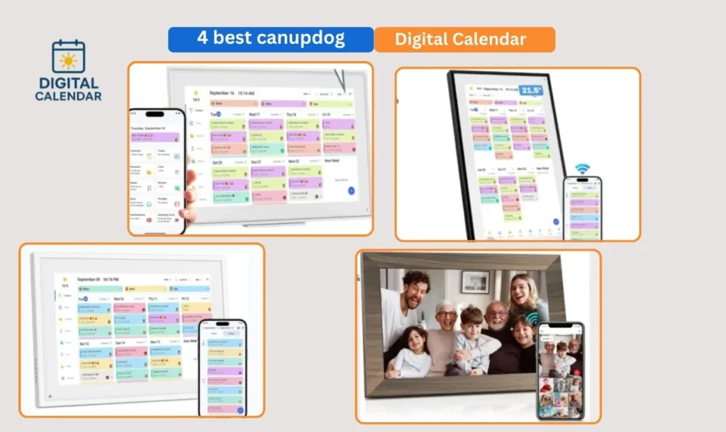 4 best Canupdog digital calendars & picture frames