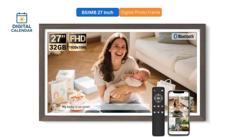 BSIMB 27-Inch Large Digital Picture Frame
