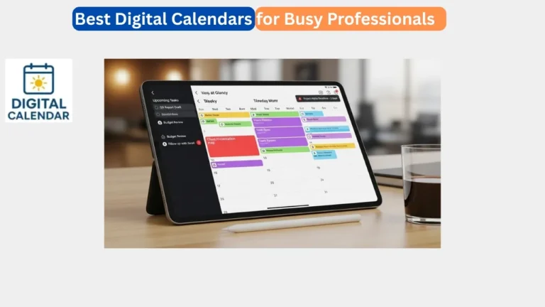 Best Digital Calendars for Busy Professionals