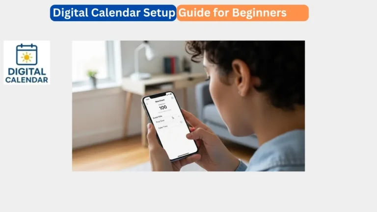 Digital Calendar Setup Guide for Beginners