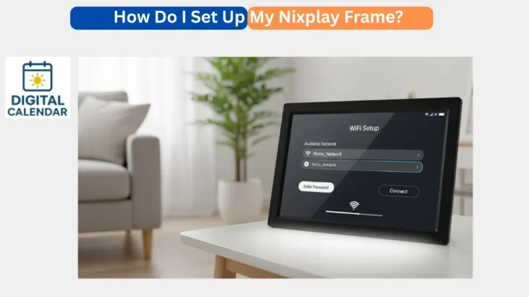 How Do I Set Up My Nixplay Frame