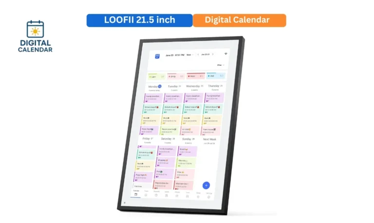 LOOFII 21.5 Inch Digital Calendar