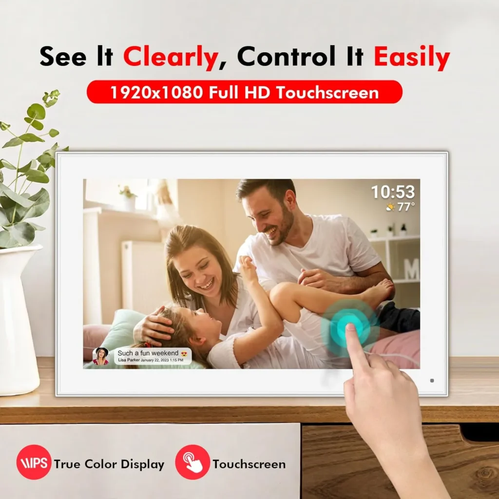 Moonka 21.5-Inch Digital Photo Frame 64GB Review 4 MOONKA 15.6 inch Picture Frame