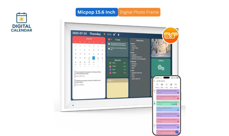 Micpop 15.6 inches Digital Calendar