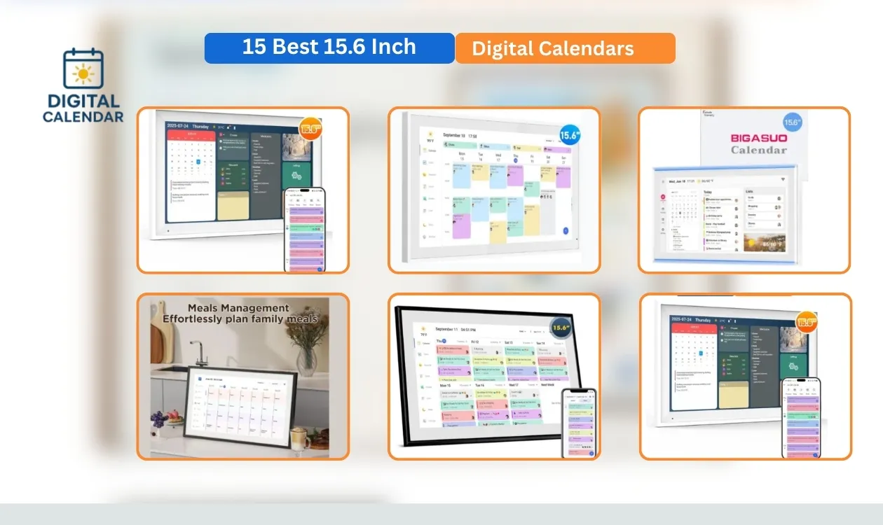 15 Best 15.6 Inch Digital Calendars