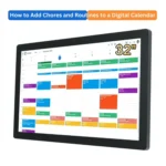 Add Chores and Routines to a Digital Calendar