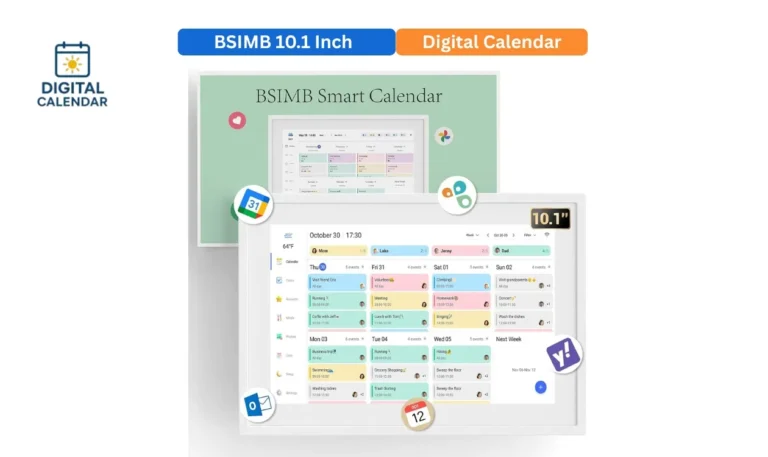 BSIMB 10.1 Inch Digital Calendar
