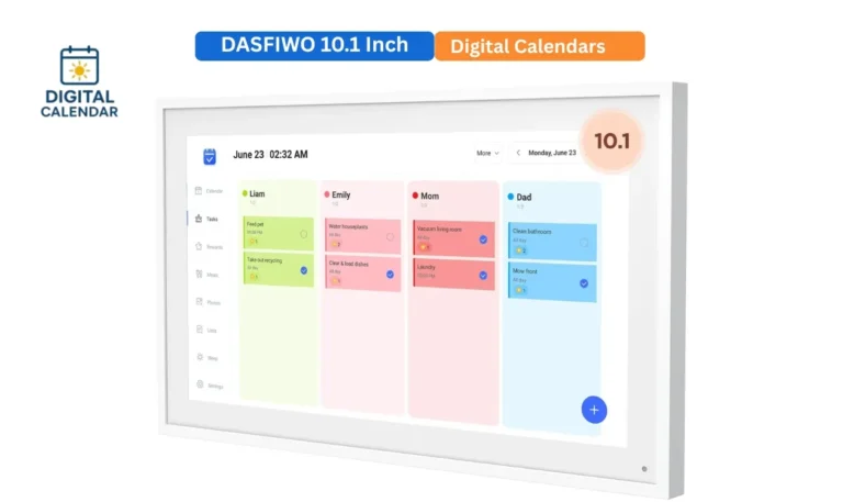DASFIWO 10.1 Inch Smart Digital Calendar