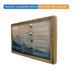Digital Calendar Pros and Cons for Families