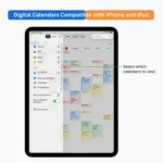 Digital Calendars Compatible with iPhone and iPad
