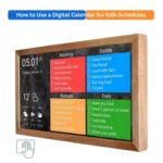 Use a Digital Calendar for Kids Schedules