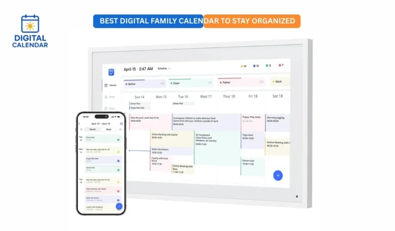 Best Digital Family Calendar to Stay Organized